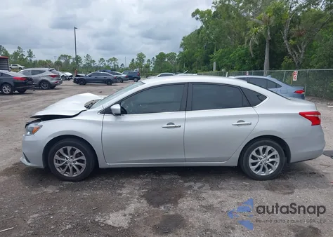 2019 Nissan Sentra Sv z USA, uszkodzony, nr VIN 3N1AB7AP5KL605126